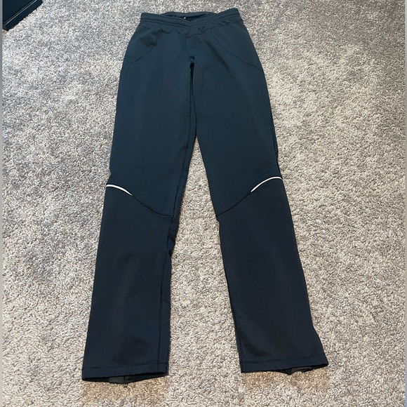 Brooks Black Joggers with White Stripes - Picture 2 of 7